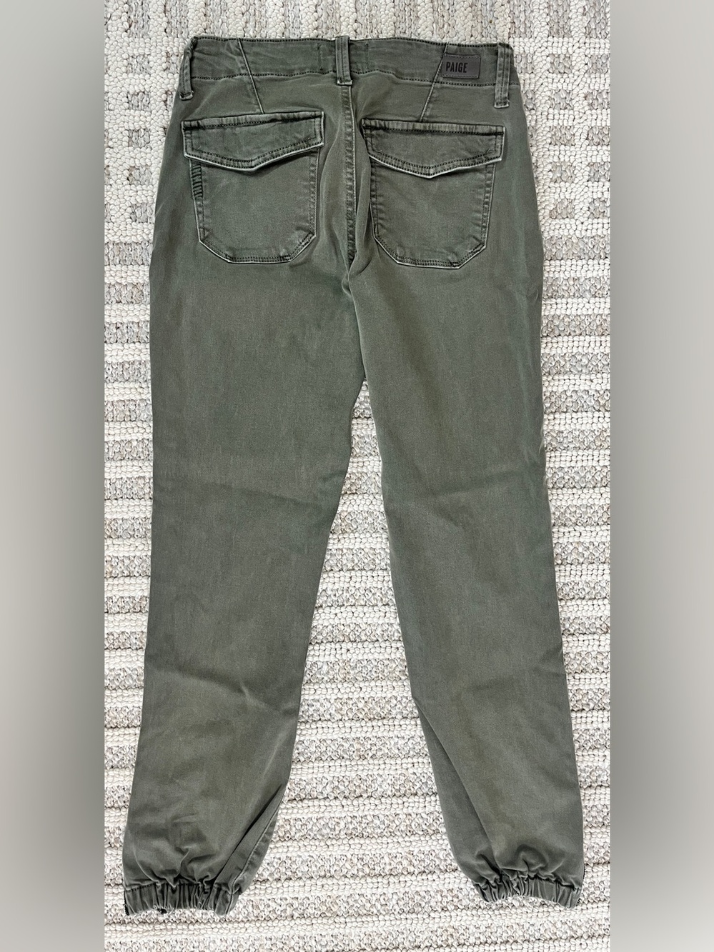 PAIGE green Pants in size 24 - Picture 6 of 7